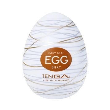 Мастурбатор-яйце Tenga Egg Silky SX4022 - онлайн-сексшоп Сквітер