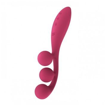 Універсальний вібратор Satisfyer Tri Ball 1, 3 мотори, гнеться SO7785 - онлайн-сексшоп Сквітер