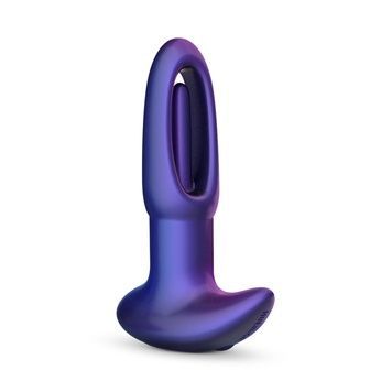 Анальна пробка з віброязичком Hueman - Voyager Butt Plug With Tapping SX3896 - онлайн-сексшоп Сквітер