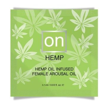 Пробник збудливого масла Sensuva - ON for Her Hemp Пройняті Arousal Oil (0,5 мл) SO3544 - онлайн-сексшоп Сквітер