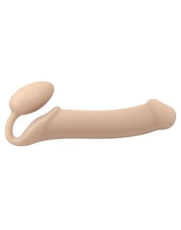 Безремневой страпон Strap-On-Me Flesh XL, полностью регулируемый, диаметр 4,5см SO2352 - онлайн-сексшоп Сквитер