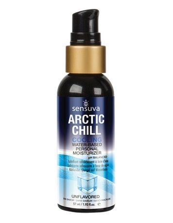 Лубрикант на водній основі Sensuva - Arctic Chill Cooling (57 мл), без гліцерину та парабенів SX2876 - онлайн-сексшоп Сквітер