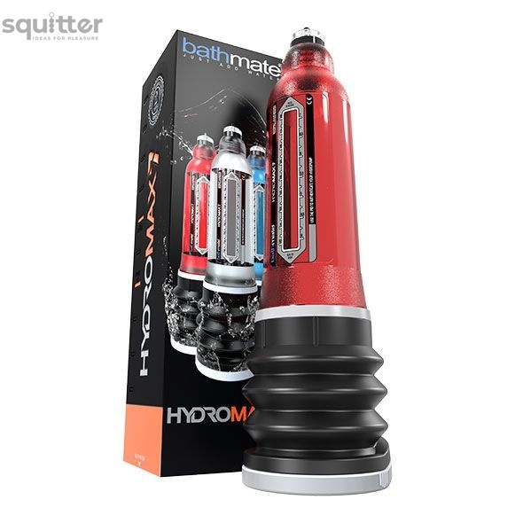 Гідропомпа Bathmate Hydromax 7 Red (X30), для члена довжиною від 12,5 до 18 см, діаметр до 5 см HM-30-BR фото