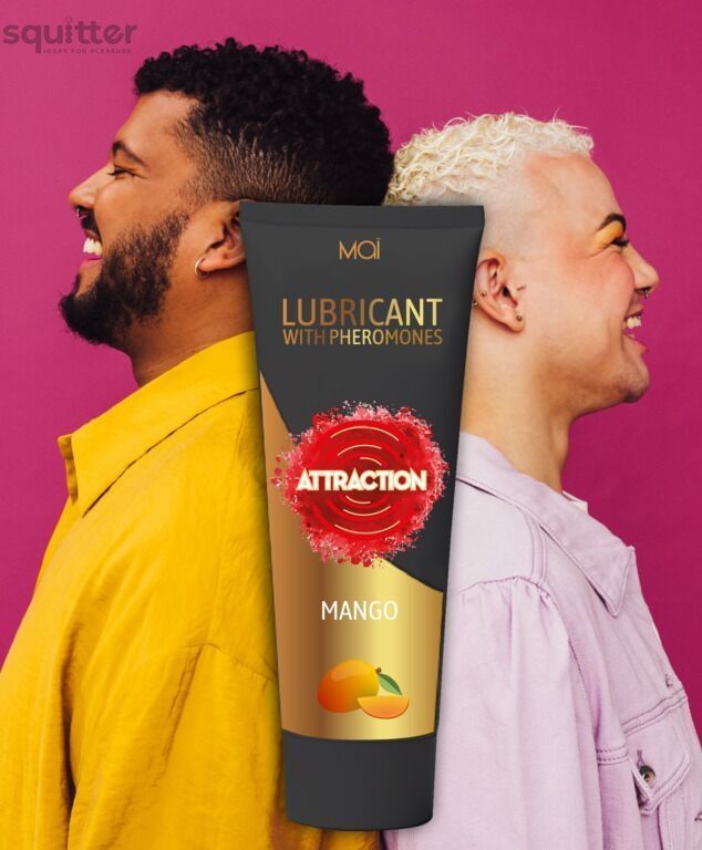 Смазка на водной основе с феромонами MAI ATTRACTION MANGO (100 мл) SO7532 - онлайн-сексшоп Сквитер