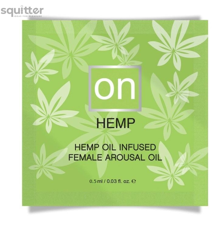 Пробник збудливої олії Sensuva - ON for Her Hemp Infused Arousal Oil (0,5 мл) SO3544 фото