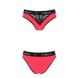 Трусики з широкою гумкою і мереживом Passion PS001 PANTIES red/black, size S SO4169 фото 4