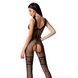 Бодістокінг Passion BS069 black, комбінезон, імітація панчіх і боді PBS069B,2 - інтернет-магазин інтимних товарів Squitter