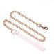 Нашийник з повідцем Liebe Seele White & Pink Fairy Goat Leather Collar SX2826,6 - інтернет-магазин інтимних товарів Squitter
