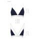 Спортивний топ з подвійними бретелями Passion PS007 TOP S, navy blue SO4269,6 - інтернет-магазин інтимних товарів Squitter