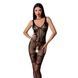 Бодістокінг Passion BS069 black, комбінезон, імітація панчіх і боді PBS069B,1 - інтернет-магазин інтимних товарів Squitter
