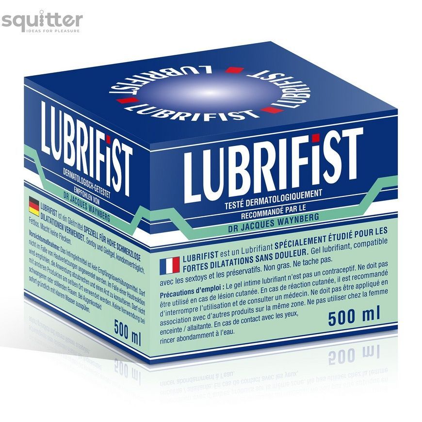 Гуcта змазка для фістингу і анального сексу Lubrix LUBRIFIST (500 мл) на водній основі SX3140 - онлайн-сексшоп Сквітер