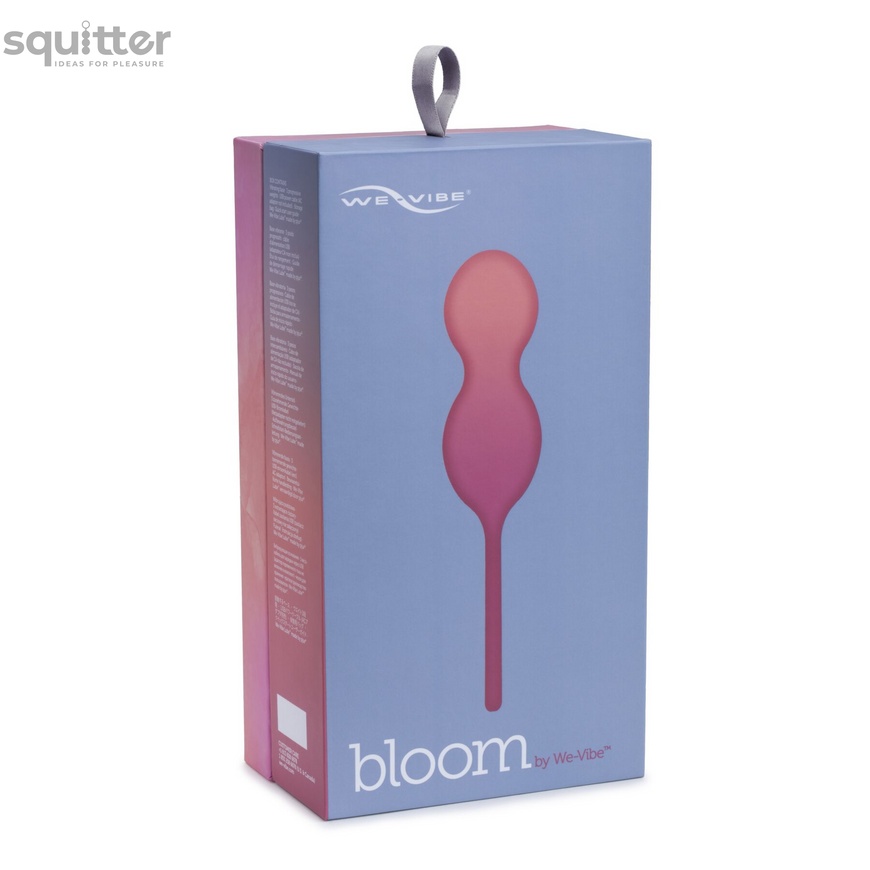 Смарт вагинальные шарики с вибрацией We-Vibe Bloom, диаметр 3,3 см, масса 45, 65, 80 г SO6922 фото