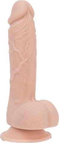 Реалистичный фаллоимитатор на присоске ADDICTION &mdash; Mark 7,5&Prime; Dildo With Balls, Beige SO5583 - онлайн-сексшоп Сквитер