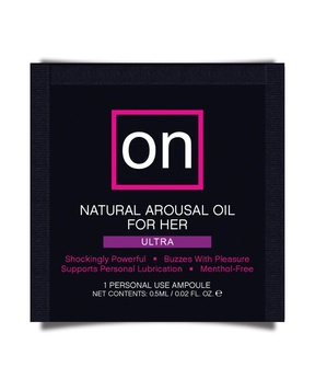 Пробник збудливої олії Sensuva - ON Arousal Oil for Her Ultra (0,5 мл) SO3545 фото