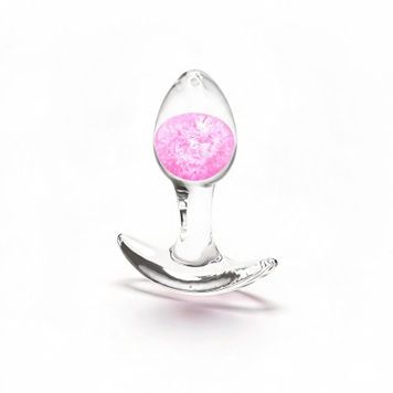 Анальна пробка NS Novelties Cosmic Glams - Small - Pink SX4335 - онлайн-сексшоп Сквітер