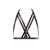 Портупея Bijoux Indiscrets MAZE &mdash; Halter Bra Harness Black SO2683 - онлайн-сексшоп Сквітер