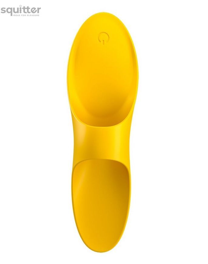 Вибратор на палец Satisfyer Teaser Dark Yellow SO5422 - онлайн-сексшоп Сквитер