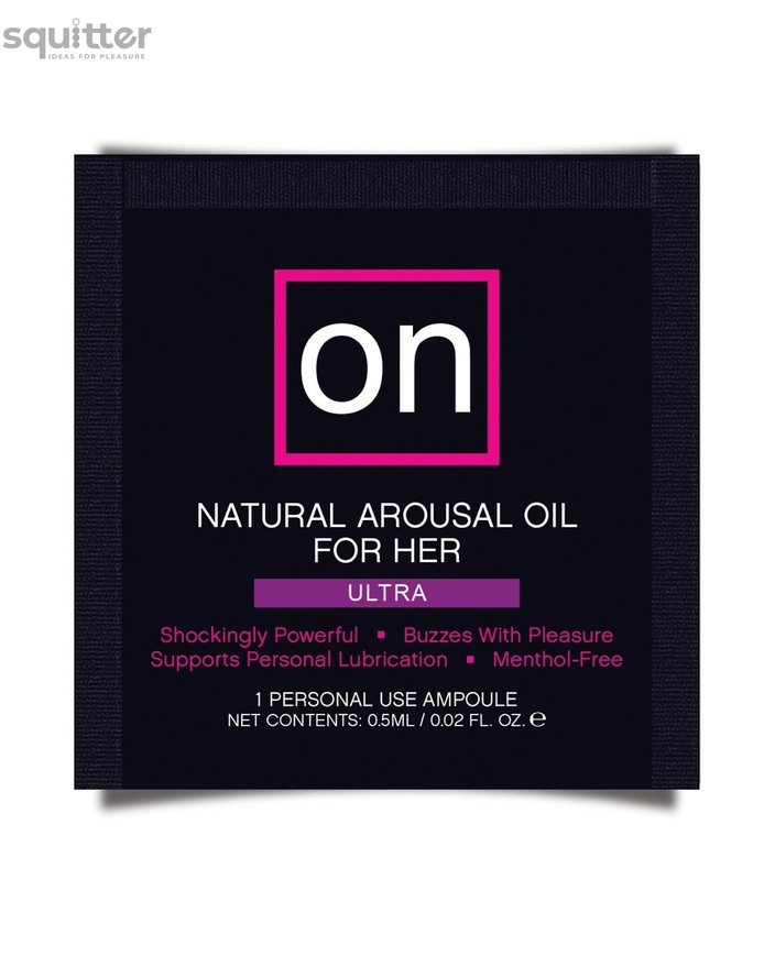 Пробник збудливої олії Sensuva - ON Arousal Oil for Her Ultra (0,5 мл) SO3545 фото