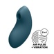 Вакуумний вібратор Satisfyer Vulva Lover 2 Blue SO6711 фото 1