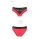 Трусики з широкою резинкою і мереживом Passion PS001 PANTIES XL, red-black SO4170,5 - інтернет-магазин інтимних товарів Squitter