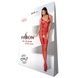 Бодістокінг Passion BS069 red, комбінезон, імітація панчох і боді PBS069R,5 - інтернет-магазин інтимних товарів Squitter
