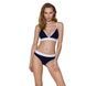 Спортивный топ с двойными бретелями Passion PS007 TOP navy blue, size XLSO4270,3 - интернет-магазин интимных товаров Squitter