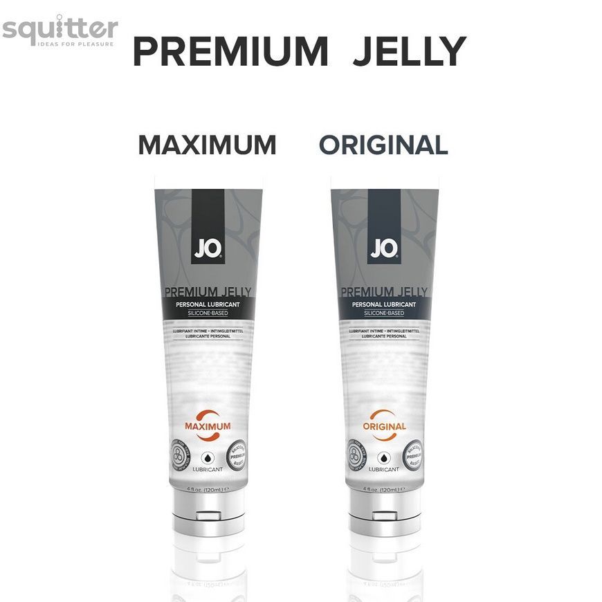 Змазка на силіконовій основі JO PREMIUM JELLY &ndash; ORIGINAL (120 мл) без консервантів SO1440 - онлайн-сексшоп Сквітер