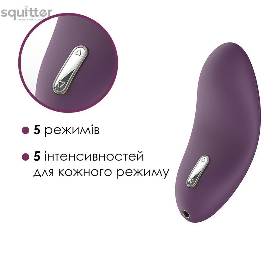 Кліторальний вібратор Svakom Echo Violet SO4825 - онлайн-сексшоп Сквітер