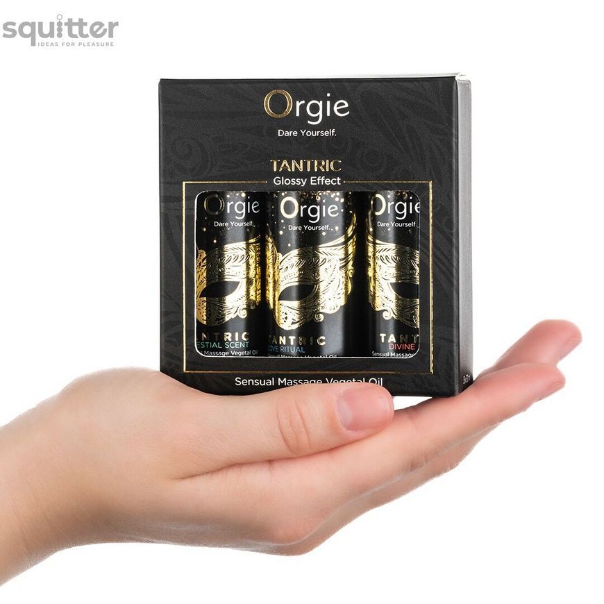 Набір олій для тантричного масажу Orgie &ndash; Tantric Mini Size Collection (3х30 мл), зволоження SX1556 - онлайн-сексшоп Сквітер