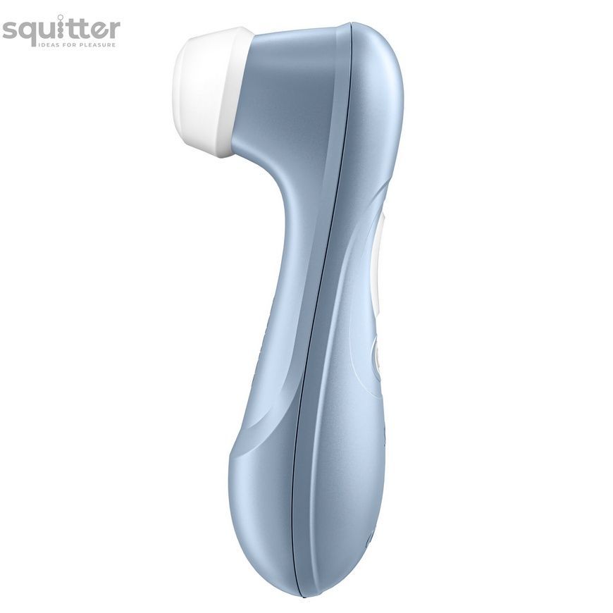 Вакуумный клиторальный стимулятор Satisfyer Pro 2 Blue SO6288 - онлайн-сексшоп Сквитер