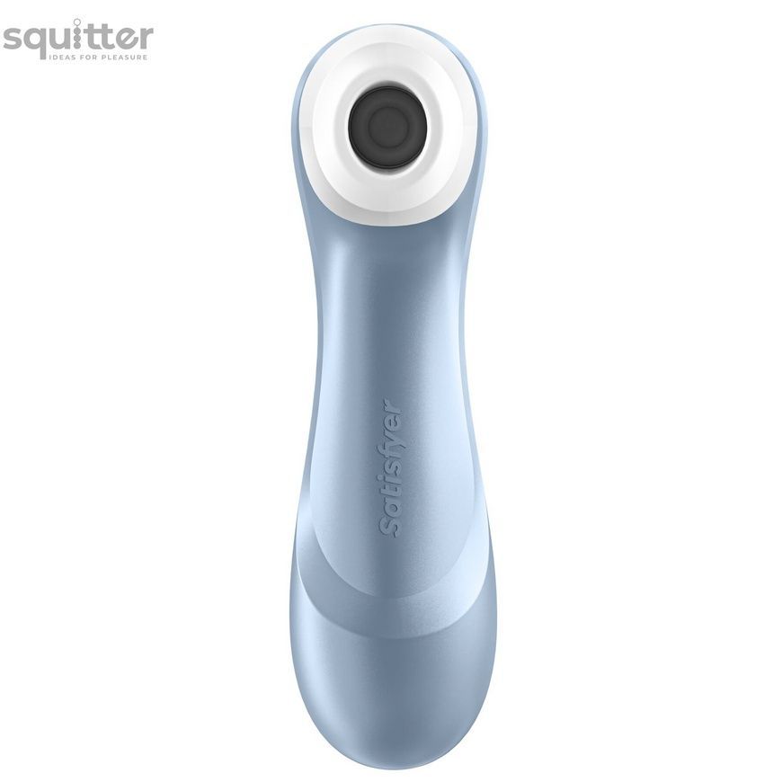 Вакуумный клиторальный стимулятор Satisfyer Pro 2 Blue SO6288 - онлайн-сексшоп Сквитер