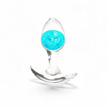 Анальна пробка NS Novelties Cosmic Glams - Small - Blue SX4336 - онлайн-сексшоп Сквітер