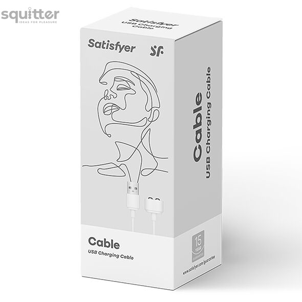 Зарядка (запасний кабель) для іграшок Satisfyer USB charging cable SO2868 фото