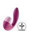 Вакуумний вібратор Satisfyer Supernova Berry, 2 положення ствола SO6110,1 - інтернет-магазин інтимних товарів Squitter