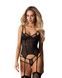 Корсет Obsessive Arrowel Black corset S/M SX2579,1 - інтернет-магазин інтимних товарів Squitter