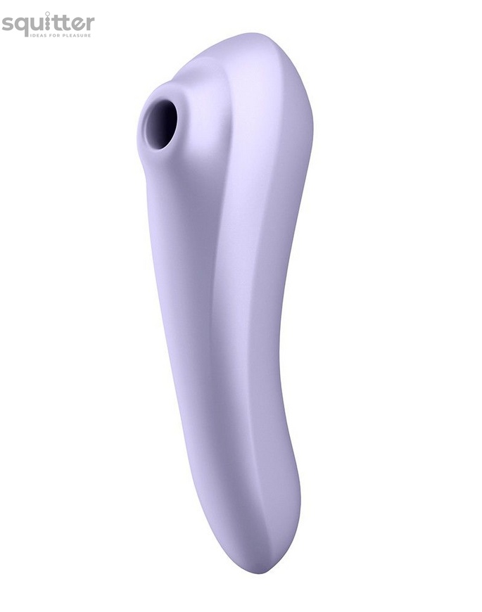 Смарт-вибратор и вакуумный стимулятор 2в1 Satisfyer Dual Pleasure Mauve SO4106 фото