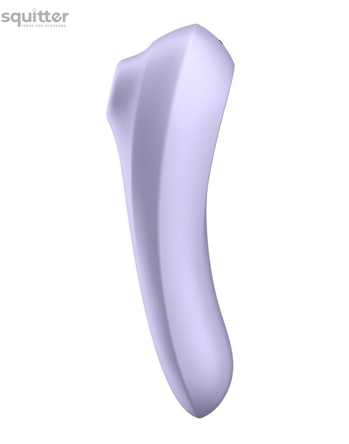 Смарт вібратор і вакуумний стимулятор 2-в-1 Satisfyer Dual Pleasure Mauve SO4106 фото