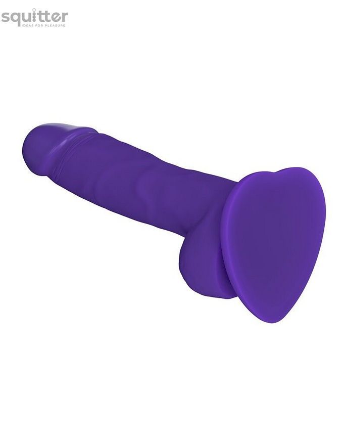 Реалістичний фалоімітатор Strap-On-Me SOFT REALISTIC DILDO Violet - Size S SO4519 - онлайн-сексшоп Сквітер