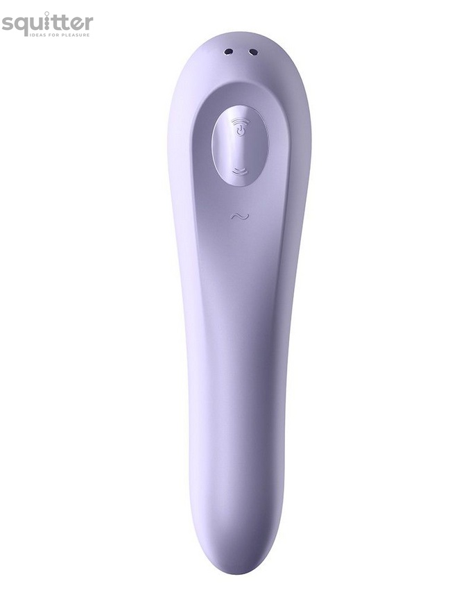 Смарт-вибратор и вакуумный стимулятор 2в1 Satisfyer Dual Pleasure Mauve SO4106 фото