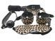 Набор MAI BDSM STARTER KIT N&ordm; 75 Leopard: плеть, кляп, наручники, маска, ошейник, веревка, зажимыSO6581,1 - интернет-магазин интимных товаров Squitter