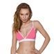 Спортивный топ с двойными бретелями Passion PS007 TOP pink, size LSO4271,1 - интернет-магазин интимных товаров Squitter