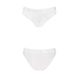 Трусики с широкой резинкой и кружевом Passion PS001 PANTIES white, size L SO4171 фото 4