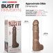 Фалоімітатор, що кінчає Doc Johnson The Realistic Cock ULTRASKYN - Squirting 9,5 Inch Caramel SX4471,5 - інтернет-магазин інтимних товарів Squitter