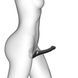 Безремневой вибрострапон с вакуумной стимуляцией Strap-On-Me MULTI ORGASM Black XL, регулируемыйSO6824,4 - интернет-магазин интимных товаров Squitter