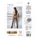 Колготки з відкритим доступом, контрастна подвійна резинка Passion TIOPEN 015 3/4 (20 den), black SO5828,6 - інтернет-магазин інтимних товарів Squitter