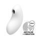 Вакуумный вибратор Satisfyer Vulva Lover 2 WhiteSO6712,1 - интернет-магазин интимных товаров Squitter