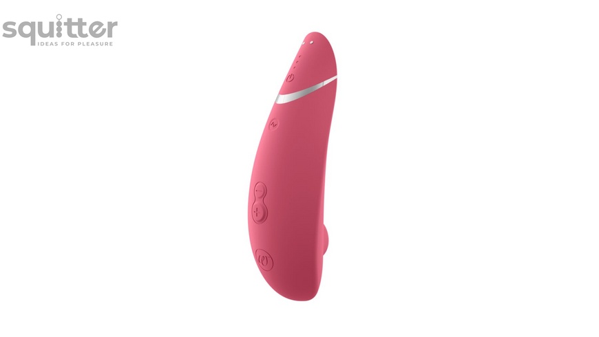 Вакуумний кліторальний стимулятор Womanizer Premium 2 - Raspberry SO8753 фото