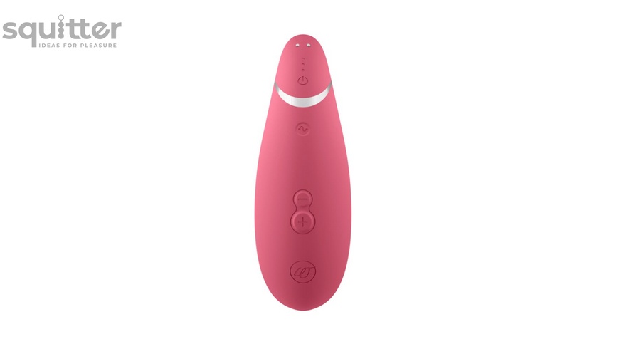 Вакуумний кліторальний стимулятор Womanizer Premium 2 - Raspberry SO8753 фото