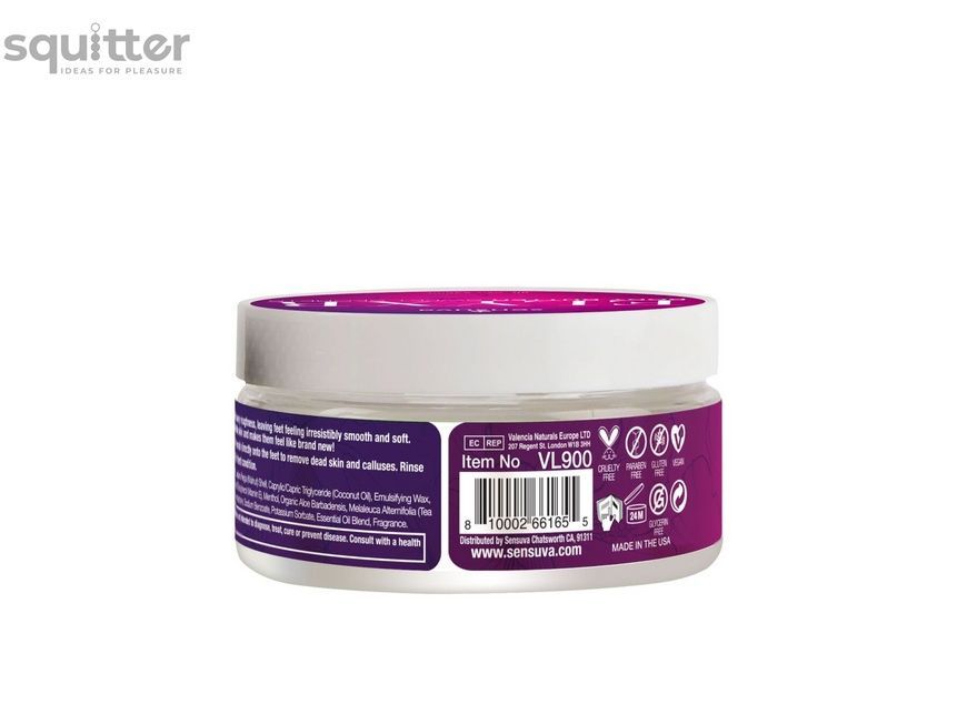 Скраб для ніг Sensuva ELXYR Sugar Scrub - Sweet Secrets (236 мл) SX2878 - онлайн-сексшоп Сквітер