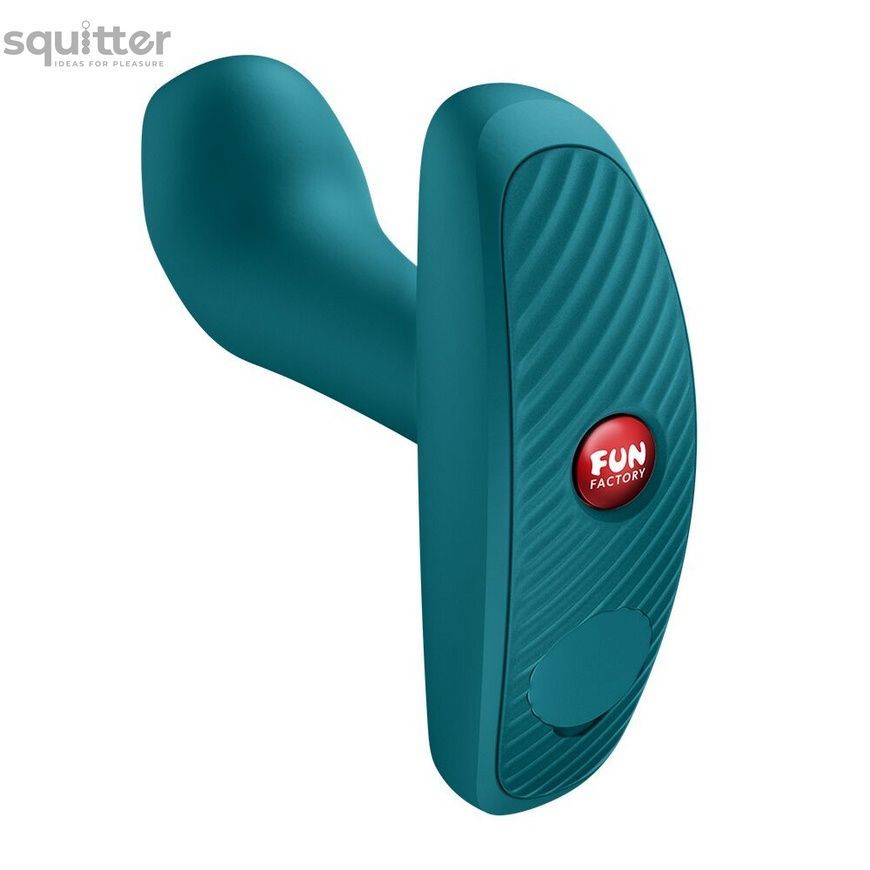 Анальна пробка Fun Factory Bootie Vibe Bottle Green SX3713 - онлайн-сексшоп Сквітер
